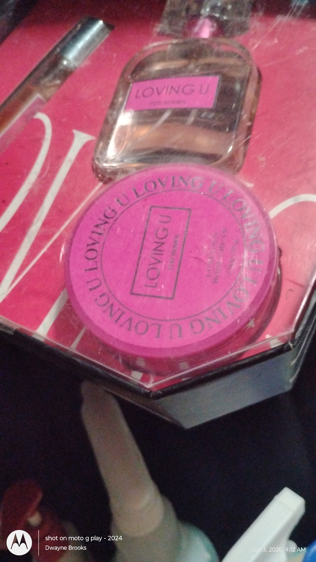 Loving you 3pc perfume set inspired by Victoria secret