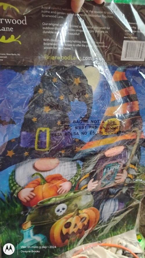 Gnome garden flag