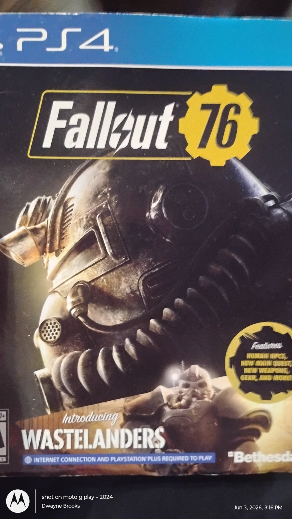 Fallout 64 Playstation 4 game brand new